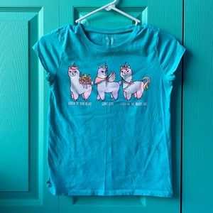 brand: PLACE size: large or 10-12 color: teal